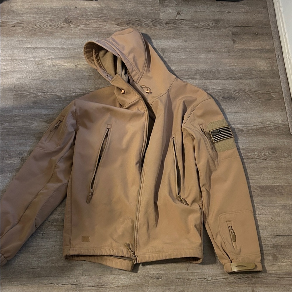 Men's Tan Tactical Jacket